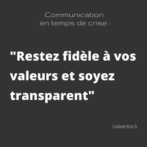 Quelle communication éditoriale en période de crise ? Nos do & don’t